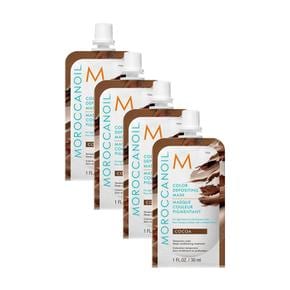 MOROCCANOIL 모로칸오일 코코아 컬러 디포지팅 헤어 마스크 30ml 4팩