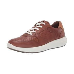 독일 남성 에코 골프화 1317219 ECCO Mens Soft 7 Runner Trainers Mahogany Lion 39 eu