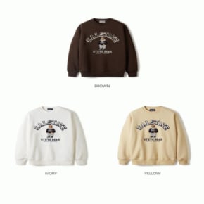 공용 스티브 패치 맨투맨 / Steve Patch Sweatshirt_A WHMWE3923U