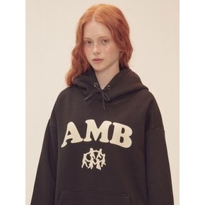 AMB round and round Hoodie AHP1111 (Black)