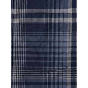Nocturne Plaid Navy Check Shirt S180