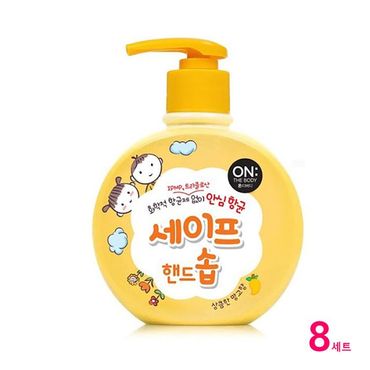 제이큐 손세정제 세이프 망고향 선물 300ml 1개 감사8세트