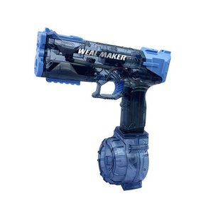 1+1 고성능 반동형 전동 물총 2000mAh 충전식 자동 연사가능 워터건 물놀이 장난감