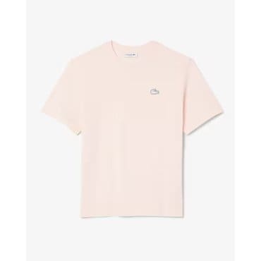 라코스테 25SS 여성 릴랙스핏 클레이 크록 반팔 티셔츠 TF9596-55G HCZ