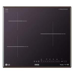 LG [LG전자공식인증점] LG 디오스 인덕션 전기레인지 BEI3MQO (빌트인전용, 3버너)(희망일)