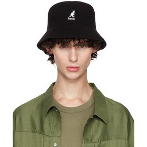 [마스터마인드 월드] 블랙 리버서블 Kangol 플립 잇 버킷햇 242968M140002