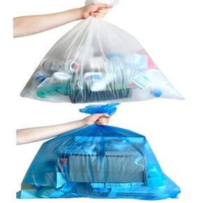 쓰레기 봉투 분리수거 재활용 비닐 15L  투명 100매