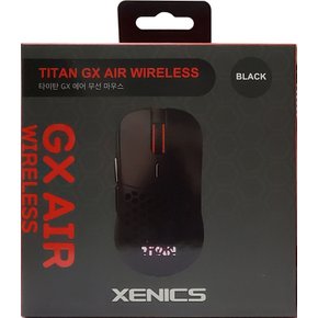 제닉스 타이탄 GX AIR WIRELESS 마우스 BK