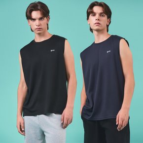 25SS 올라운드 남성 논 슬리브 민소매 티셔츠