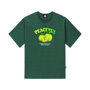 PEACEFUL LIME BALL 티셔츠 - 그린