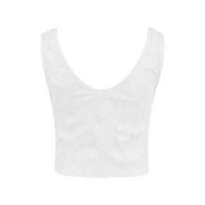 SET SLEEVELESS IN IVORY(셔링 나시)