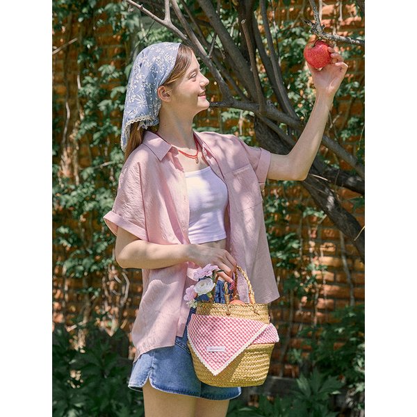 DREAMY HALF SHIRT_LIGHT PINK