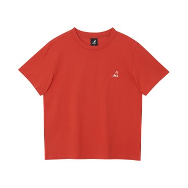 캉골 우먼스 러시 로고 반팔 티셔츠 2798 오렌지 (KREWST27980)
