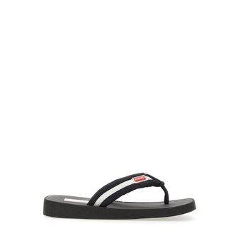 겐조 SLIDE SANDAL WITH LOGO Sandals FD55MU090_F5199 BLACK