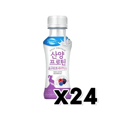  산양프로틴 요구르트베리믹스 150ml x 24개