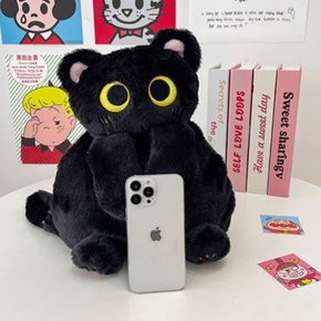 귀요미 검은 고양이 냥이 백팩 인싸템 플러시 데일리 친구 생일 선물