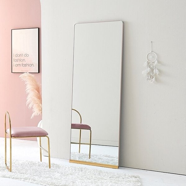 패셔니스타 필수템 셀카예쁜 전신거울 (안전배송) 70cm P0000QDO (착불)