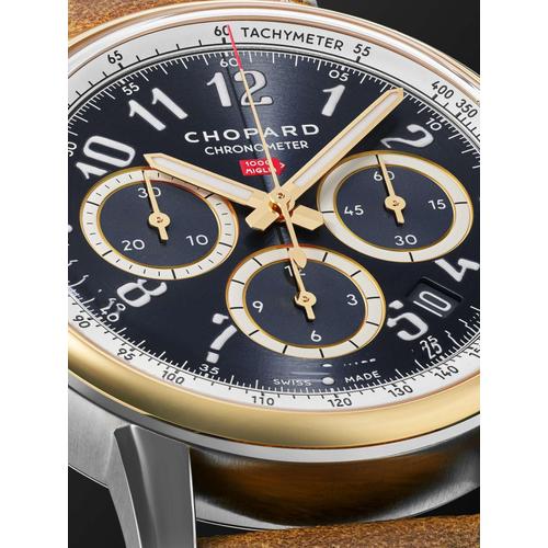 [해외배송] MILLE MIGLIA 클래식 오토매틱 CHRONOGRAPH 405MM 골드 스테인레스 스틸 B0080991548