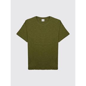 26SS 클로즈드 반팔 티셔츠 C8502645CEM 614 Green