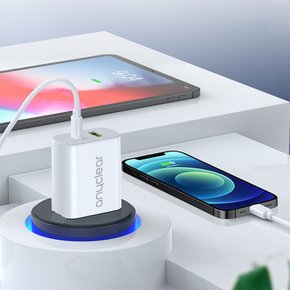 듀얼 USB PD 퀵차지 3.0 2포트 멀티 고속충전기 ZX-2U39T 20W 가정용 고속충전 어댑터