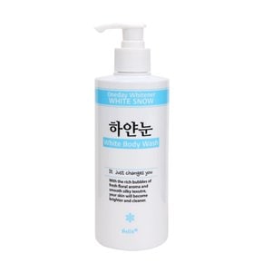 하얀눈 대용량 바디워시 400ml 플로럴향