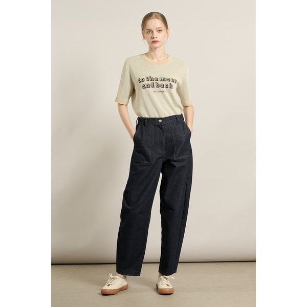 [여주점] 올앤선드리  빅포켓 데님 팬츠 A5F8P357