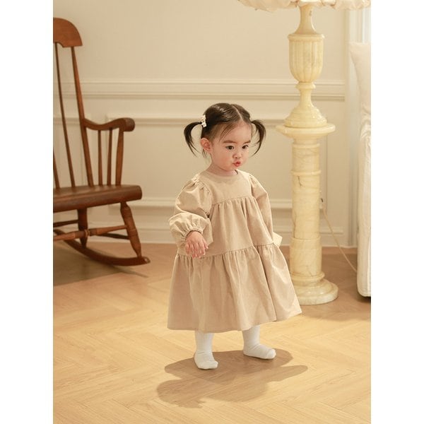 부드러운 햇살 - 유아 캉캉 골덴 드레스