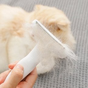 [공식]옥희독희 뽀송 고양이 죽은털 제거 브러쉬 장모단모 공용 9.5 x 15.6 cm