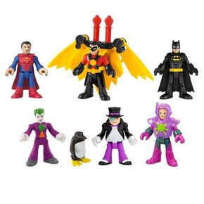 피셔프라이스 Imaginext DC 슈퍼 프렌즈 디럭스 피규어 팩(대상 독점), Imaginex 피규어