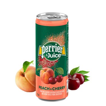 페리에 피치 앤 체리 캔 탄산주스 perrier 250mlX24(CAN)