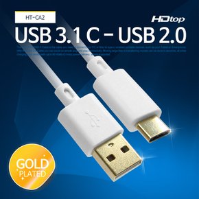 USB 3.1 C타입 to 2.0 A 케이블 50CM HT-CA2050