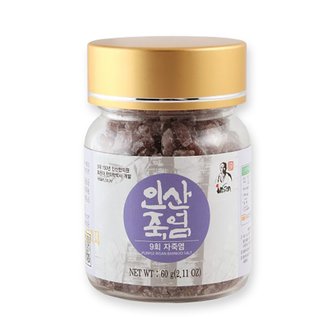 인산죽염 9회 자죽염 고체 (60g)