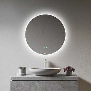 LED 벽걸이 화장실 화장대 인테리어 스마트 살균미러 LED 원형 조명 거울