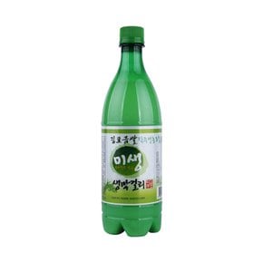 술픽 김포탁주 금쌀 미생 생막걸리 6도 750ml