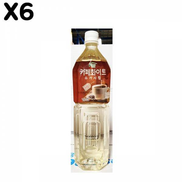 FK 까페화이트 참존 기타 바닐라시럽 1.5L X6 묶음배송 1가능