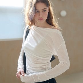 Shimmer Drape Top