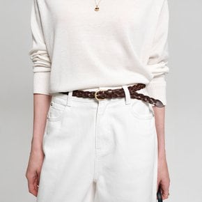 세레나 레더 벨트 / SERENA LEATHER BELT_3colors