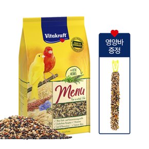 비타크래프트 프리미엄 메뉴 카나리아 앵무새사료 1kg