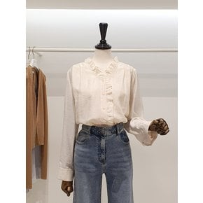 [파주점] 주크 브이넥 프릴 블라우스 V253MSC914