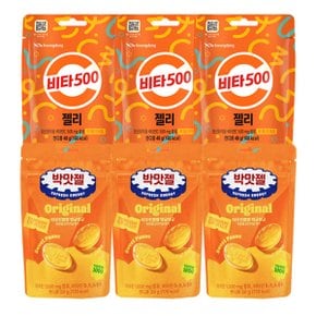 동아 박카스맛 젤리  50g+비타500젤리48gx각3개(총6개)