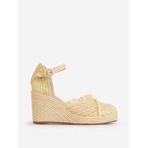 Corina Raffia Espadrilles Wedges CORINA/131 One Color