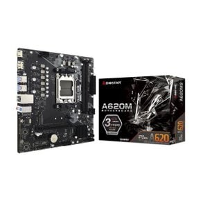 바이오스타 A620MS 메인보드 (AM5/DDR5/M-ATX) 제이씨현