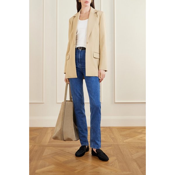 어나더 투모로우 하이웨이스트 슬림 레그  진 미드 데님 46376663162972166