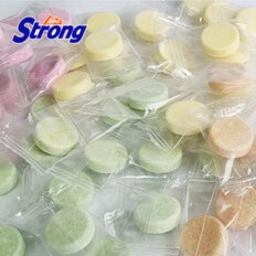 알프스스트롱 포도당 캔디 dextrose 개별포장 사탕 200정-4가지맛 [원산지:네덜란드]