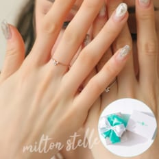  [실버925/나비/부귀] 꽃을 유혹한 나비 925실버 반지+선물포장+쇼핑백