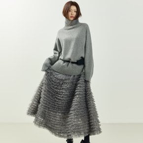 SK3141 티어드 쉬폰 스커트