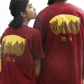 한국의 산 티셔츠 시리즈 금강산 (버건디)
