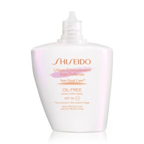 시세이도 선크림 에이지 디펜스 오일 프리 선크림 SPF30, 30ml