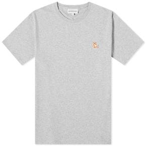 메종키츠네 24 CHILLAX FOX PATCH REGULAR T-SHIRT (LM00110KJ0008-H120) (칠렉