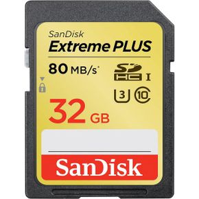 샌디스크 익스트림프로 Sandisk SDHC Extreme 32GB 80MB s 익스트림 국제 패키징 1593729